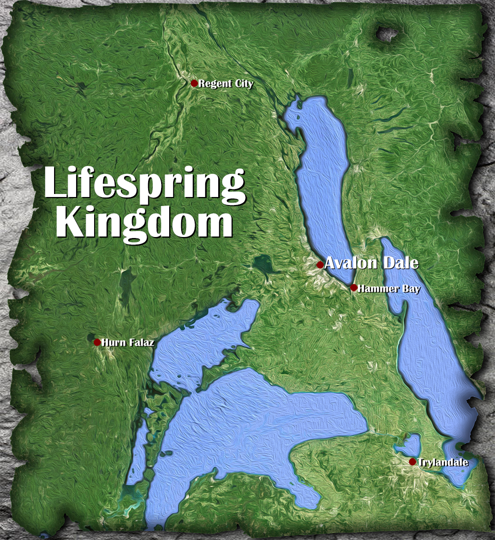 Map of the Lifespring Kingdom